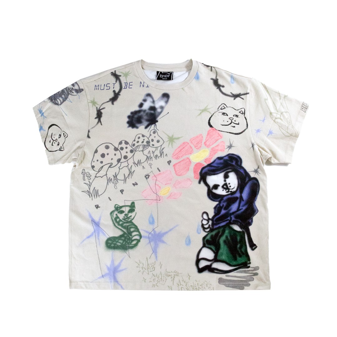 Ripndip Goosebumps Short Sleeve T-Shirt Bone White gallery
