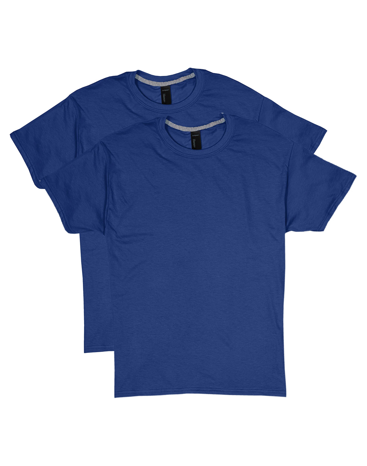 Hanes T-Shirt 2-Pack Men's X-Temp Crewneck Short-Sleeve Wicking UPF Rated S-3XL gallery