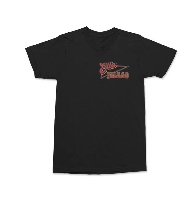 Ella Fella Club Western Cowboy Graphic 2-Sided Unisex T-Shirt gallery