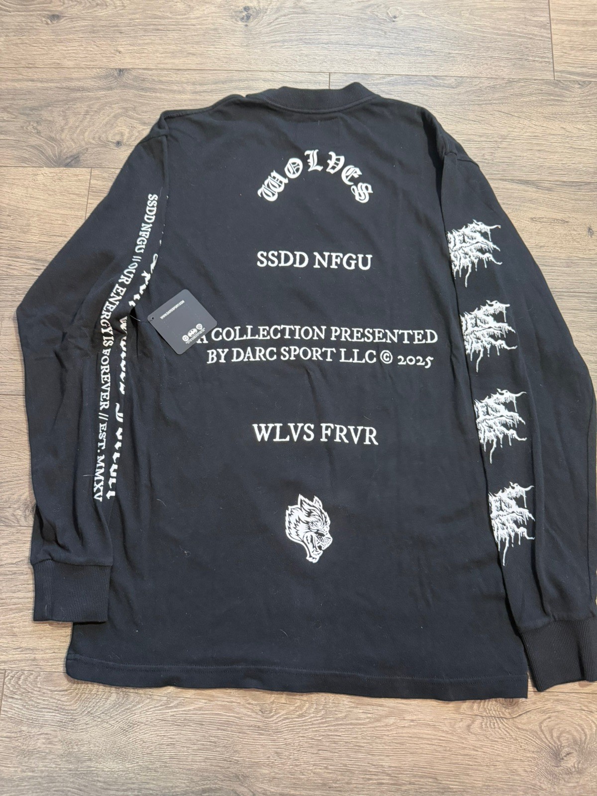 Darc Sport X Batman Collab - Long sleeve Tee - NEW - Gray - Small - True To Size gallery