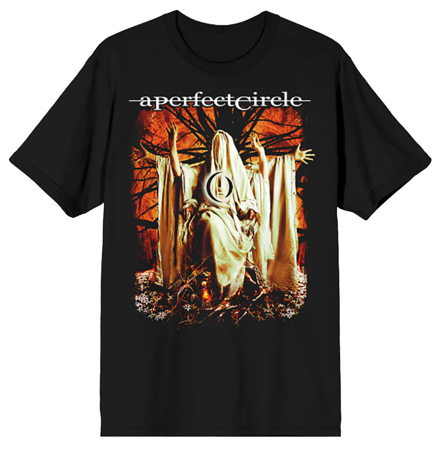 NEW A Perfect Circle Band Short Sleeve Cotton Black All Size T-Shirt AR1329 gallery
