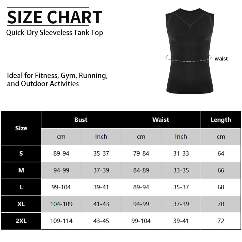 Men Compression Tank Top Workout Shirt Male Slimmer Body Shaper Vest Running Gym gallery