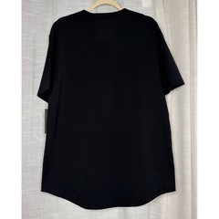 NWT BYLT Drop Cut Lux Curved Hem Athletic Fit Shirt Black Short Sleeve Men’s XL