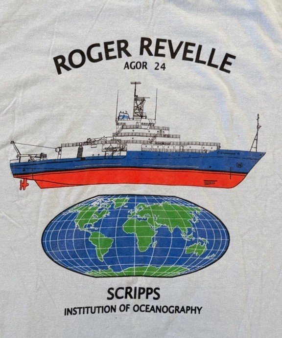 VTG 90s Scripps Institution Of Oceanography UCSD T Shirt Revelle Agor 24 XL gallery