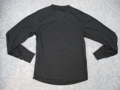 Weatherproof Mens Medium Base Layer Black Long Sleeve Top Layering Outdoors
