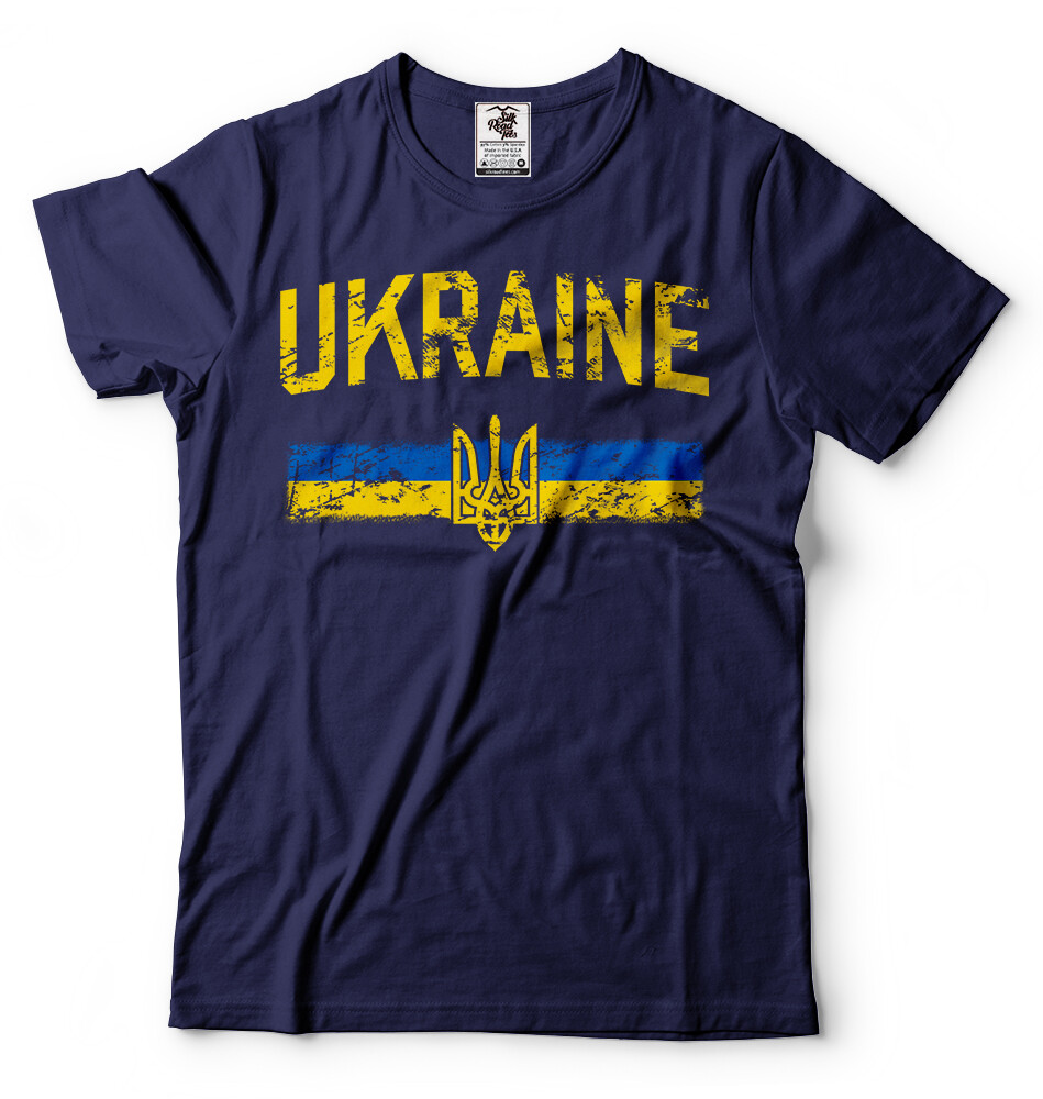Support Ukraine T-shirt Ukraine Flag Logo Shirt Trident Tryzub Tee shirt gallery