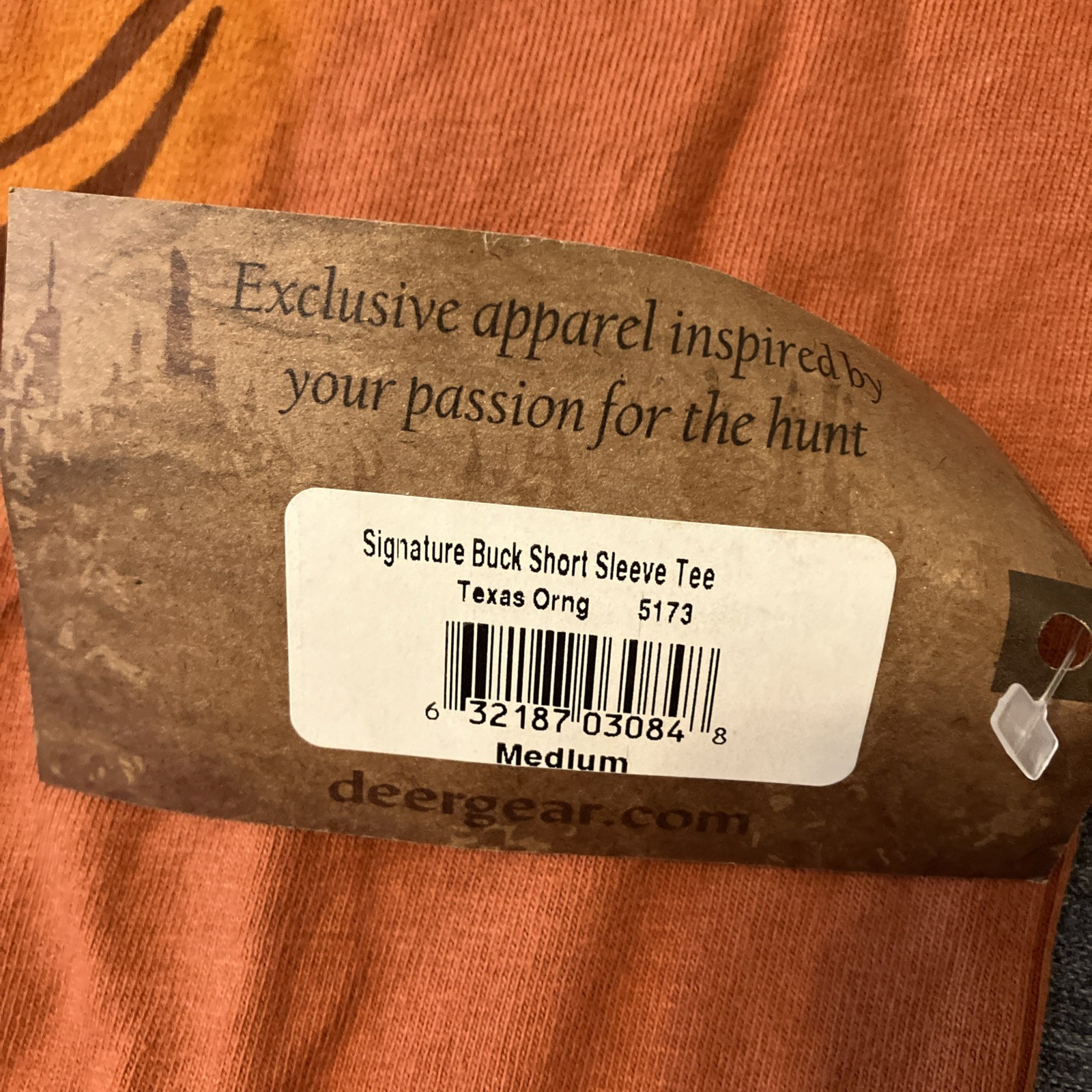 Legendary Whitetails Men’s T-Shirt Size Medium Burnt Orange New gallery