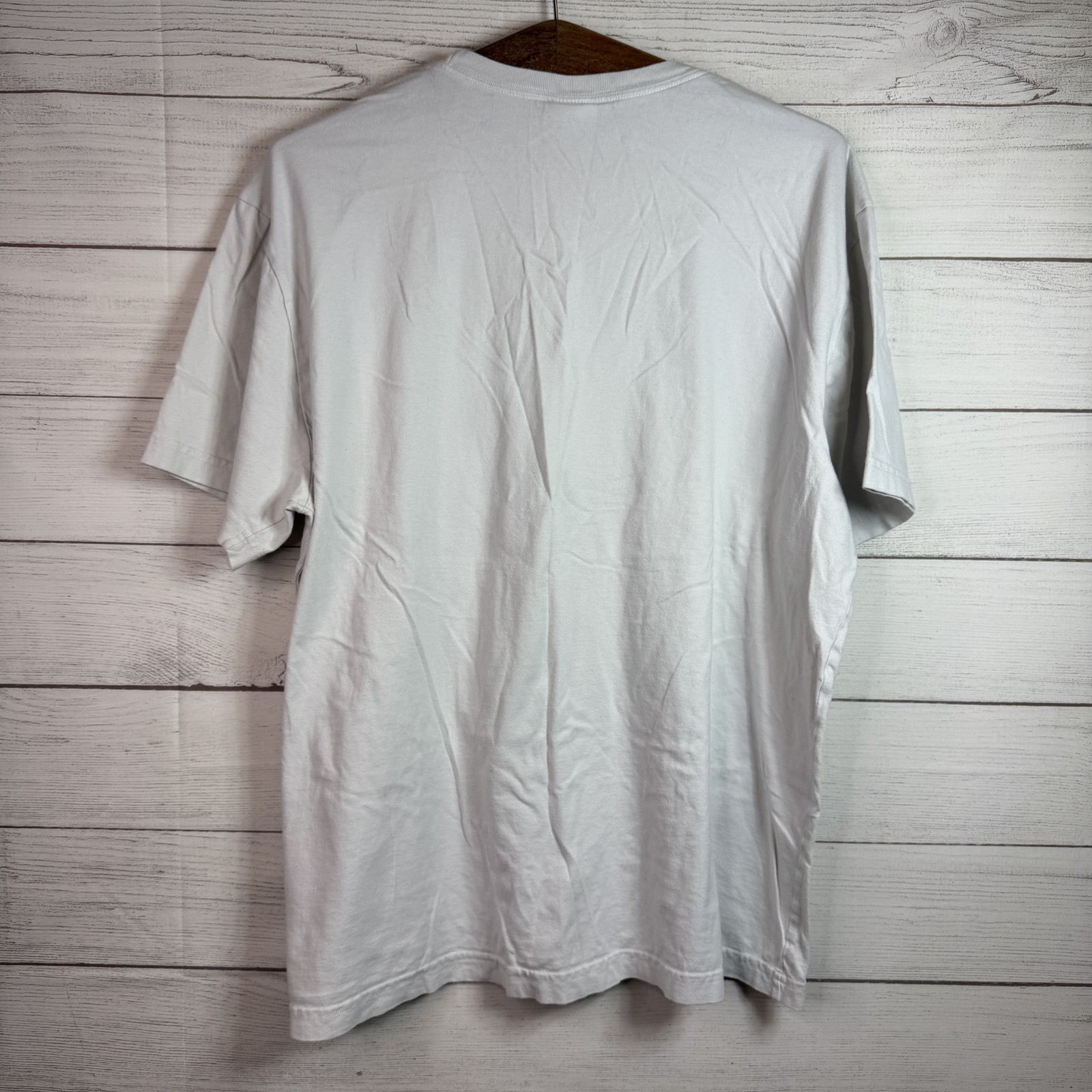 OVO Shirt Mens XL White American Flag Owl Logo Graphic Tee T-Shirt USA gallery