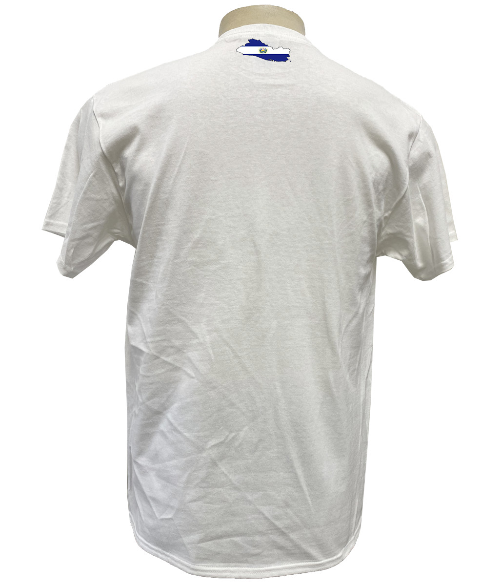 EL SALVADOR MAP FLAG Heat transfer 100%Cotton Short Sleeve T Shirt Free Shipping gallery