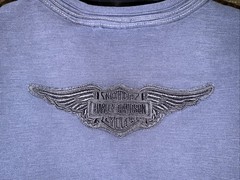Harley-Davidson Men’s XL Embroidered Thermal Long Sleeve Henley