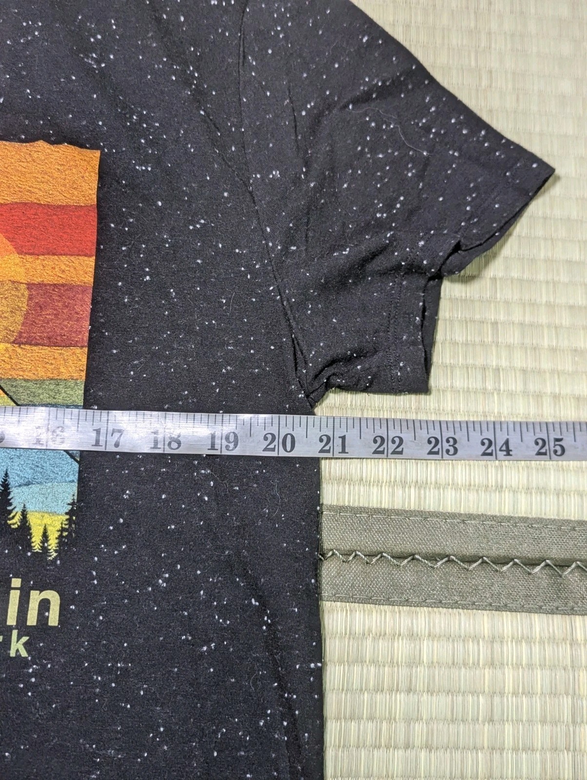 Great Basin National Park Nevada T-Shirt Size L Stars Speckled Black gallery