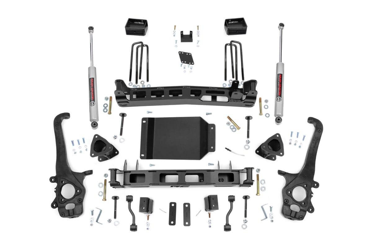 Rough Country 6″ Lift Kit with N3 Shocks 875.20 for 04-15 Nissan Titan 4WD & 2WD
