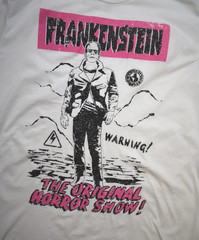 Universal Monsters Mens Frankenstein The Original Horror Show! Shirt New 2XL