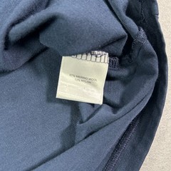 Peter Millar Excursionist Flex Performance Merino Tee Mens Medium Navy Blue Crew
