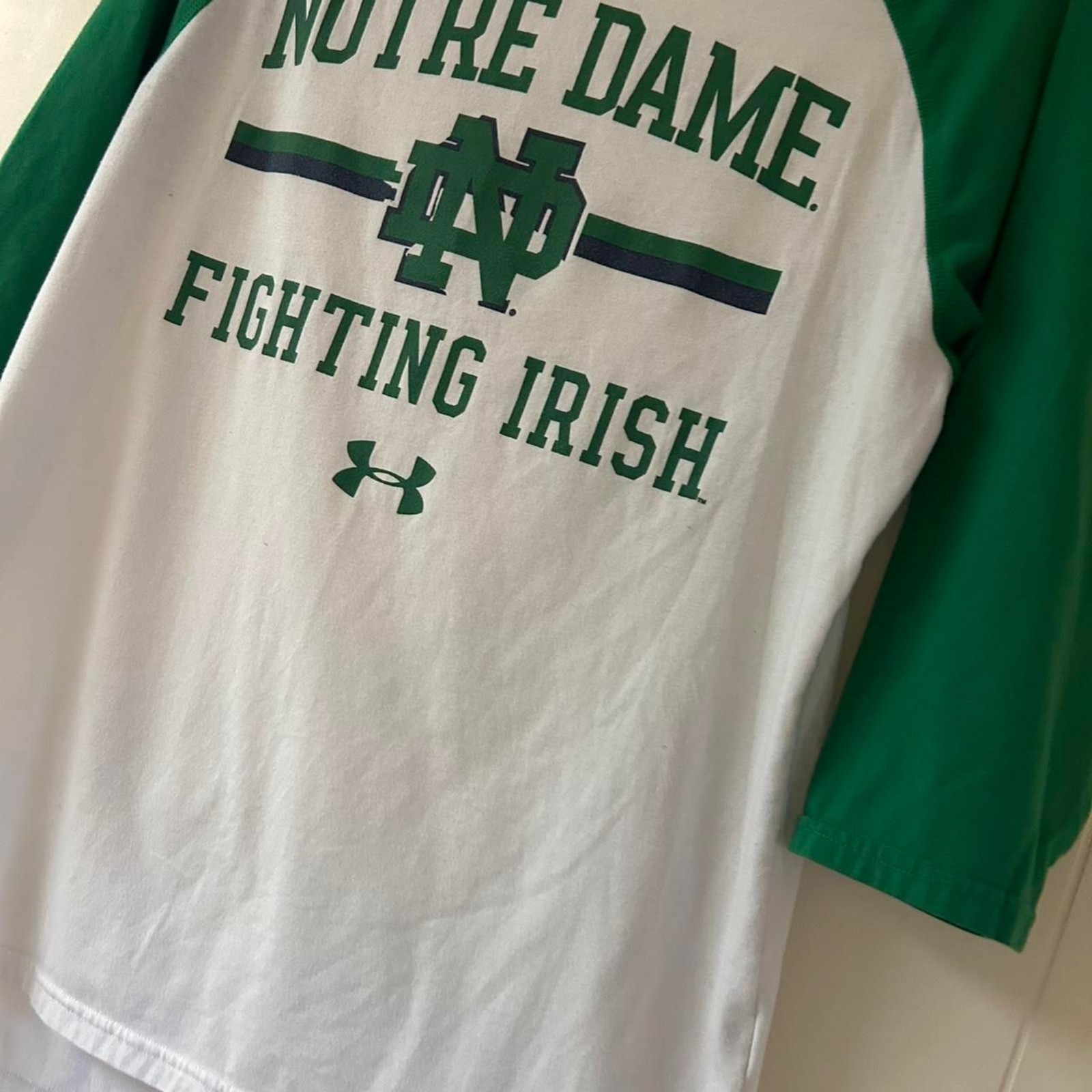 Under Armour Notre Dame Fighting Irish Quarter Sleeve Tee gallery