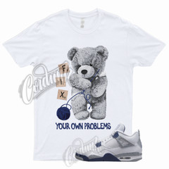 FIX T Shirt for 4 Retro White Midnight Navy Georgetown Light Smoke Grey Red