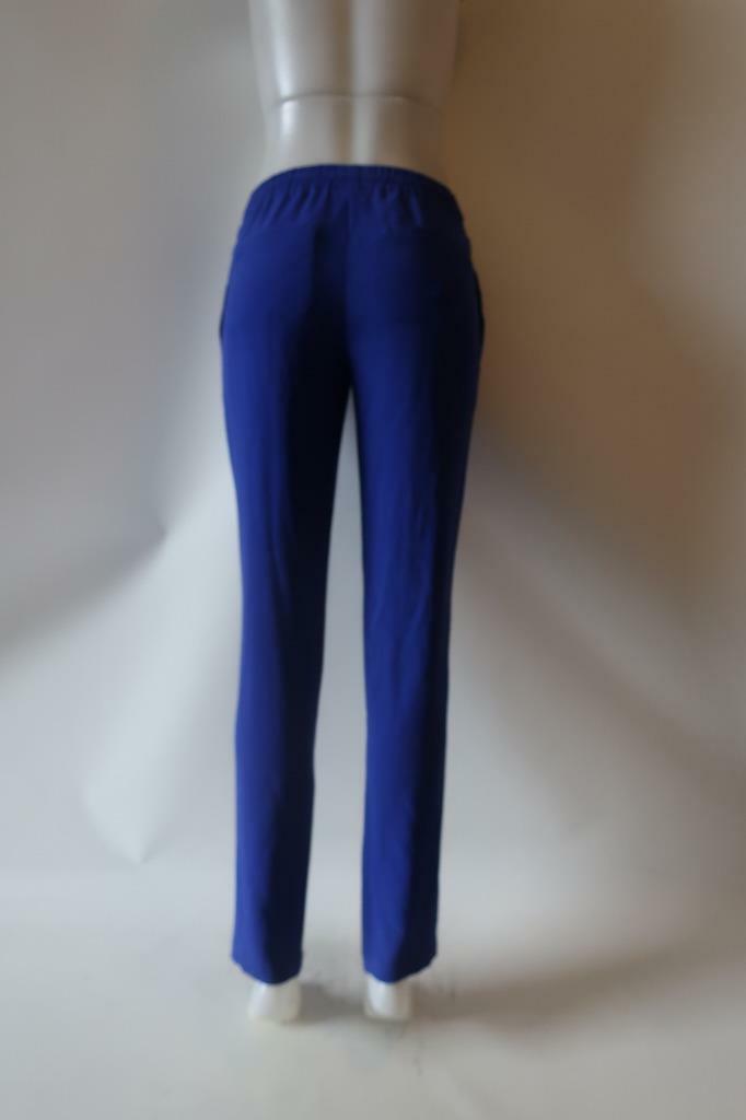 WOMEN T. BABTON BLUE TIE WAIST PANTS SZ XS* gallery