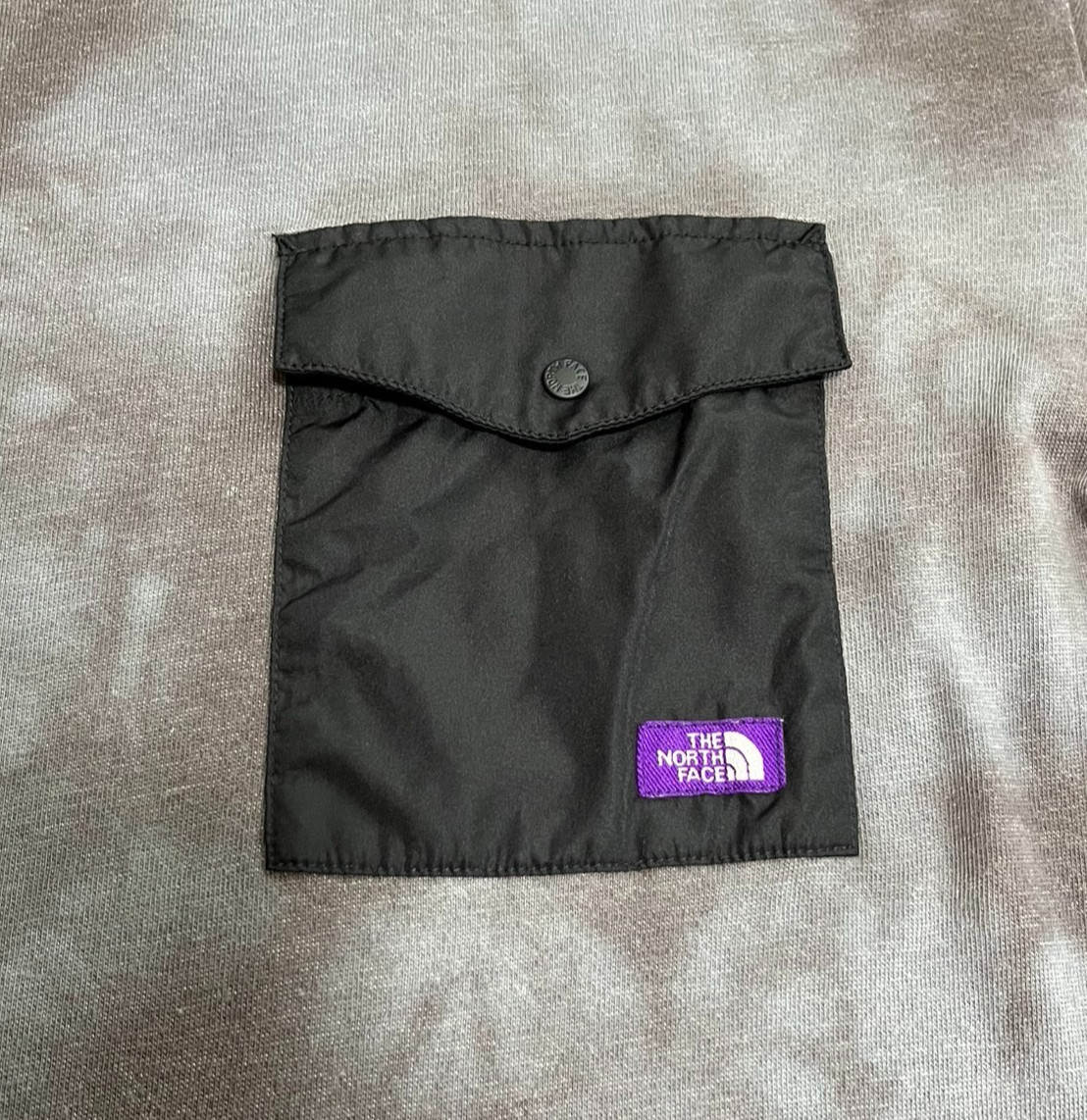 The North Face Purple Label nanamica Pocket T-Shirt Tie Dye Gray XL NT3207N gallery