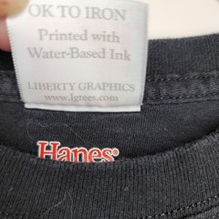 Frank Lloyd Wright Hanes Organic Commandment Shirt Mens Medium Black Graphic Tee