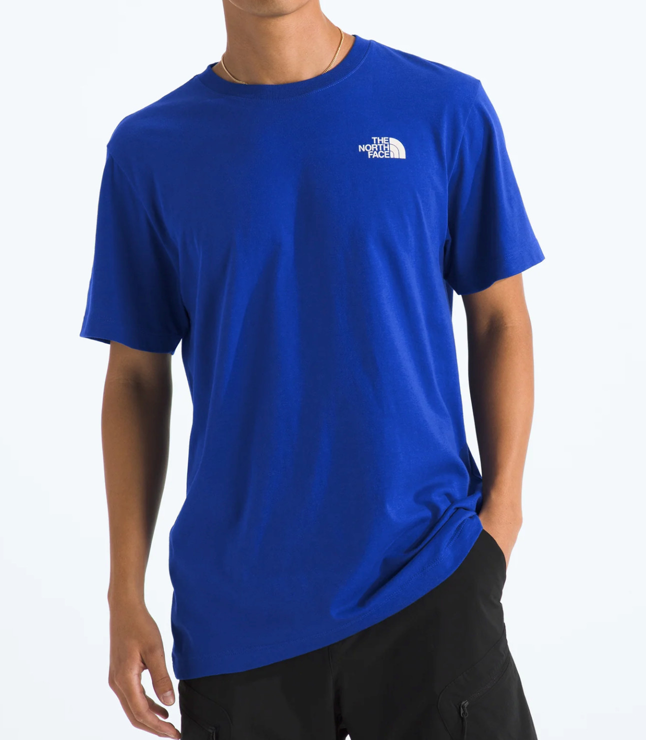*NEW* Men The North Face Never Stop Exploring Postcard Tee BLUE (NF0A8GPY CZ6)👍 gallery