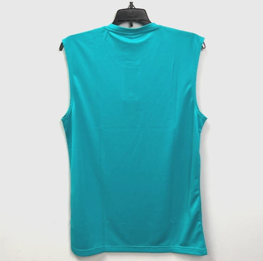Adidas Essentials Energy Blue Sleeveless Workout Tank Top Men's Many Sizes gallery