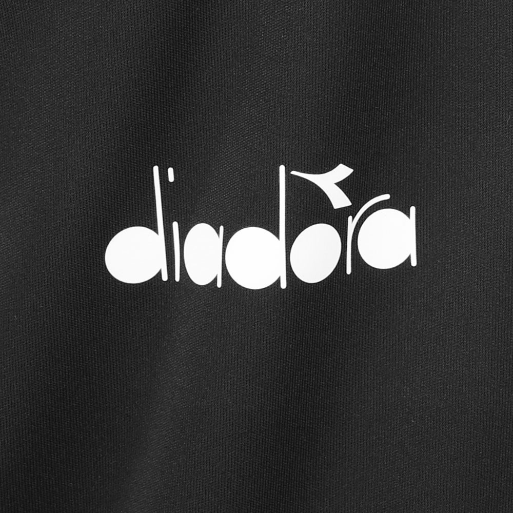 diadora Scudetto Training Crew Neck Short Sleeve Athletic T-Shirt Mens Black Cas gallery