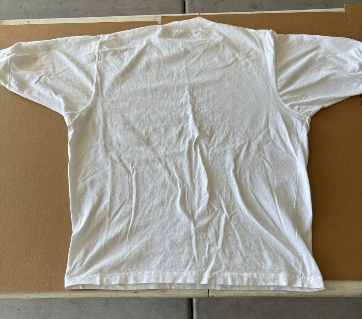 Marithe Francois Girbaud Classic Logo T Shirt White Men's 100 % Cotton Size L gallery