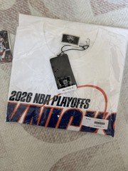 Kith X Knicks 2026 Eastern Conference Finals NBA Playoffs Tee White Large