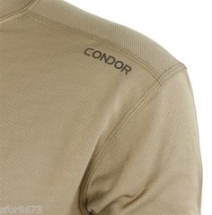 CONDOR MAXFORT QUICK DRYING UNDER ARMOUR SHIRT WORKOUT UNDERSHIRT – COYOTE TAN