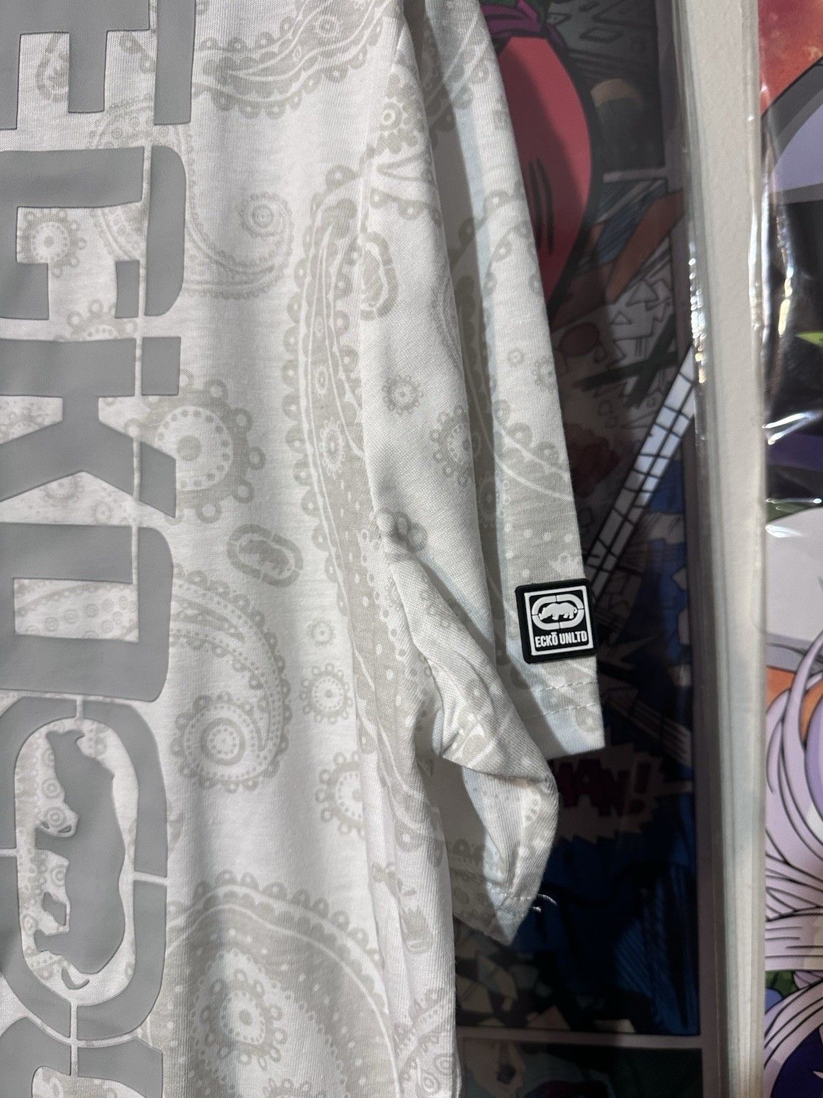 Y2K Ecko Unltd. Paisley All-Over Print T-Shirt Men’s Medium NWT gallery