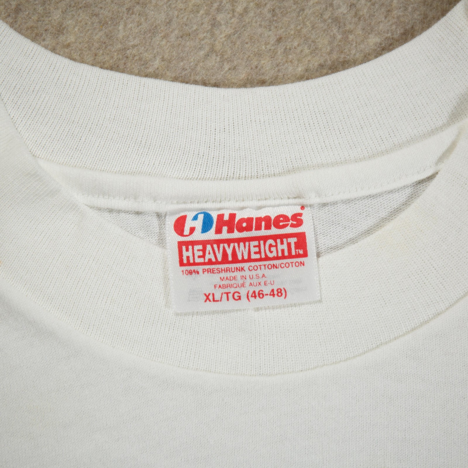 Vintage Hanes Save The Rain Forest Shirt Mens XL White Bird Graphic USA 90s gallery