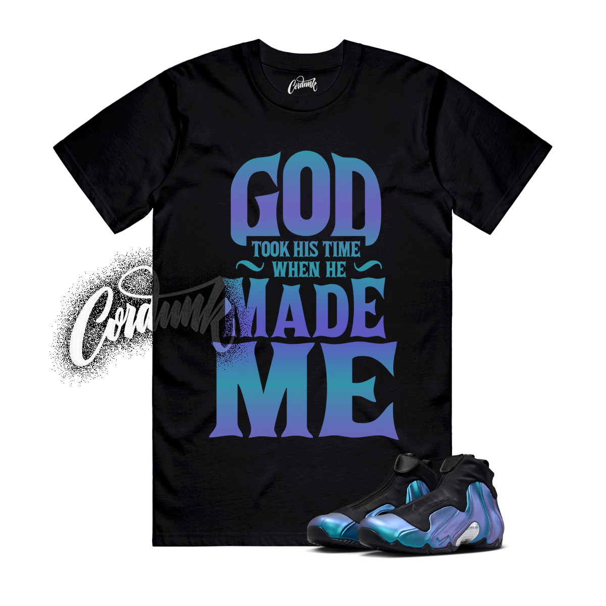 Flightposite Dusty Cactus Persian Violet Metallic Silver T Shirt Match GTHT gallery