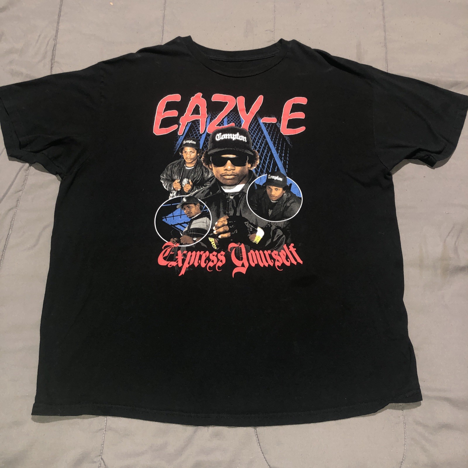 Hip Hop Rap NWA Easy-E Shirt 2XL Black R & B Couture Swag Hood Dre Drake Kanye