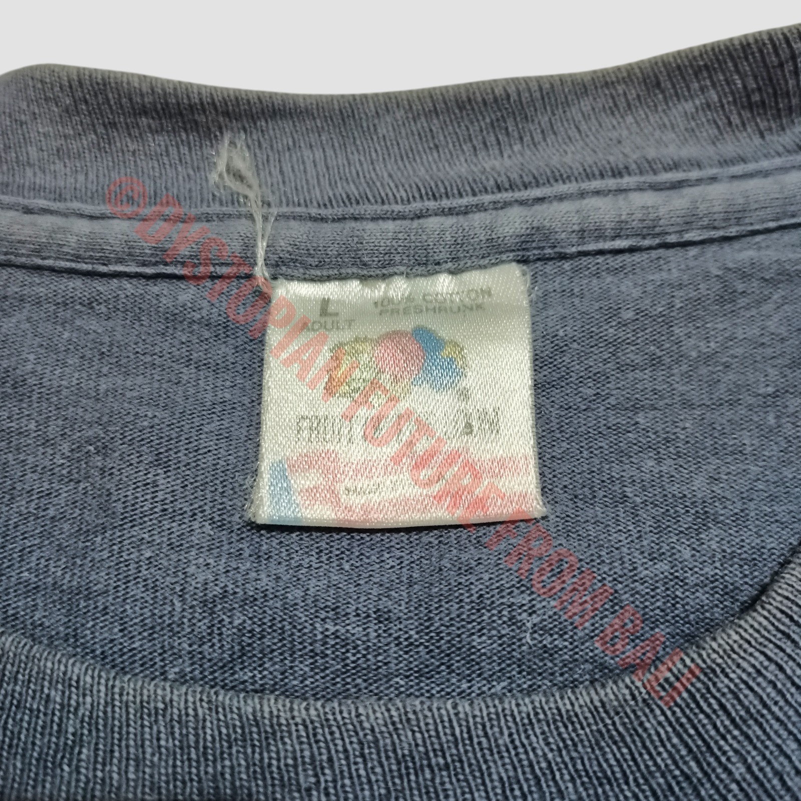 Vintage 1993 Grateful Dead - Dancing Bears 13-Point Lightning Bolt Band T-shirt gallery