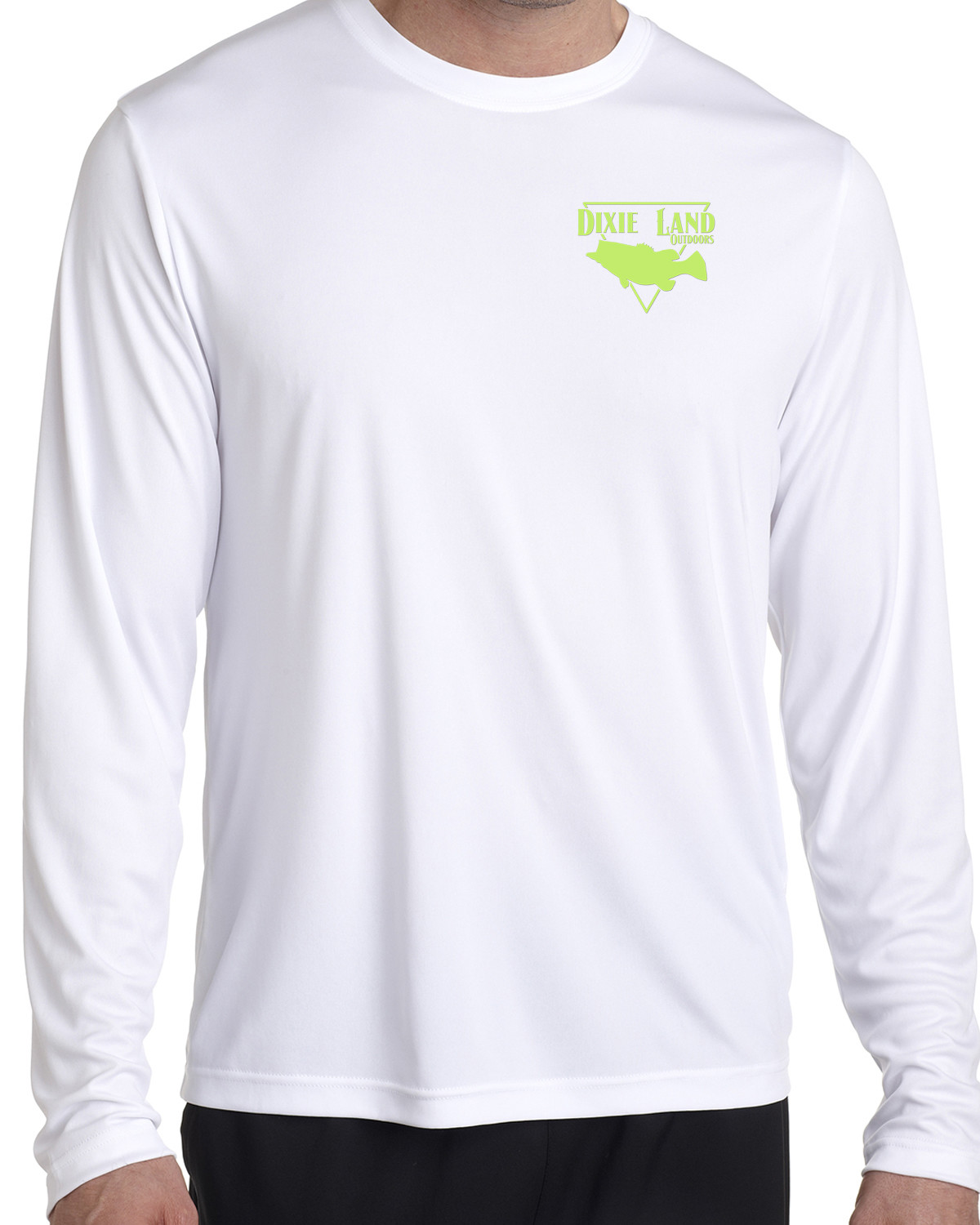 Bass fishing t shirt Dixie Land Outdoors Microfiber long sleeve 50+ uv poly gallery