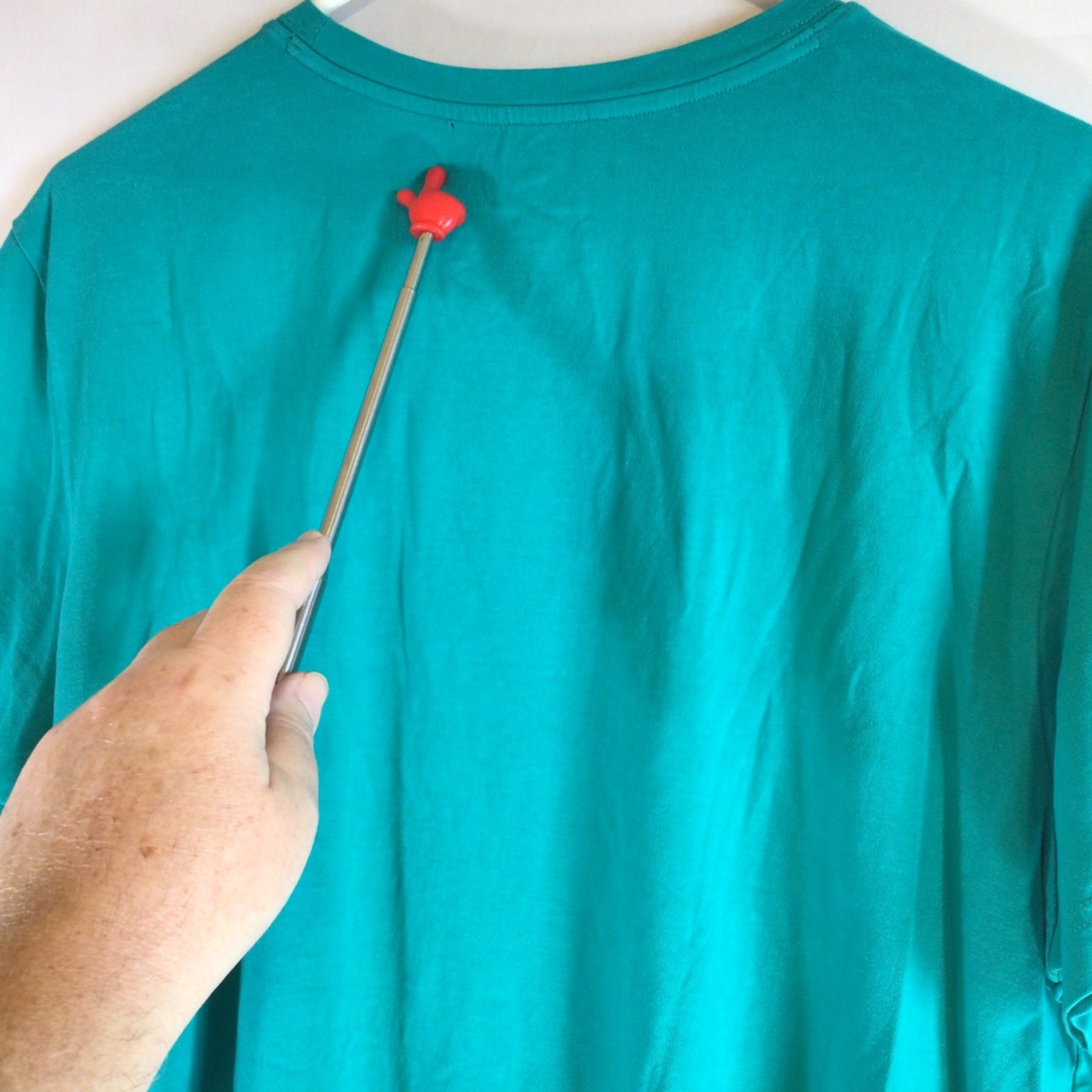 Tommy Bahama Men Stretch Cotton T-Shirt Large Teal Green Casual Resort Coastal gallery