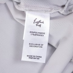 NWT Eastside Golf Mens L Performance Athletic Active Tech Shirt Sheer Mockneck