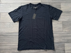 RAG & BONE MENS KNIT-BLEND CREWNECK SHORT SLEEVE T-SHIRT, NWT $95, SMALL