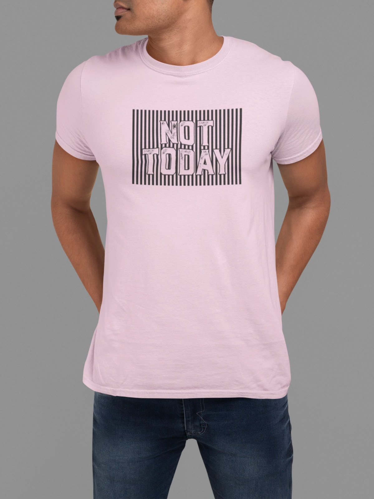 100% cotton Not Today T-shirt, choose your color and size FC022 gallery