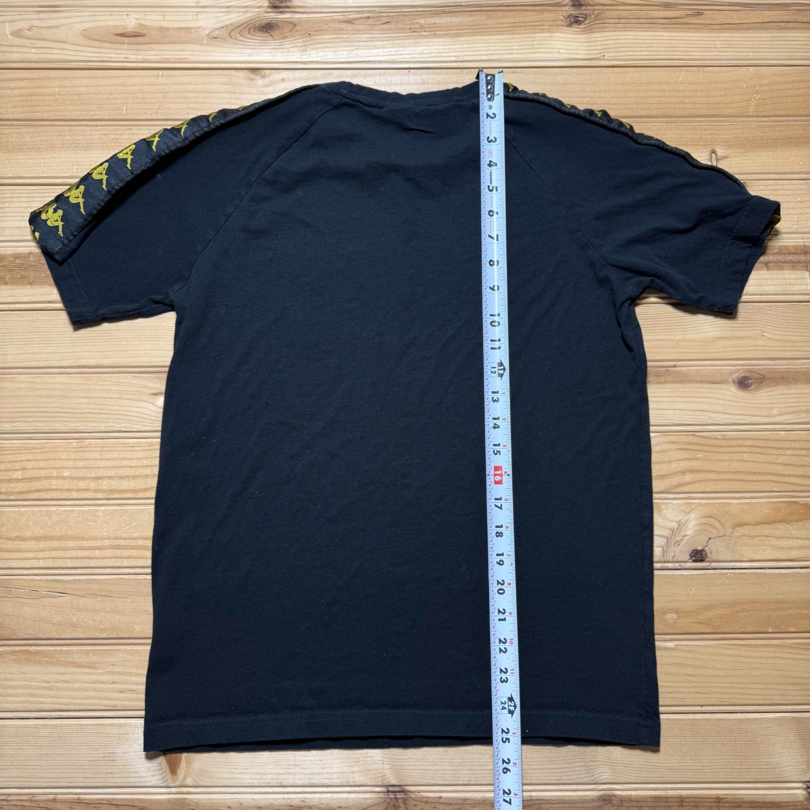 Kappa Banda Omini Logo Taped Sleeves Slim Fit Streetwear Urban T-Shirt - Small gallery