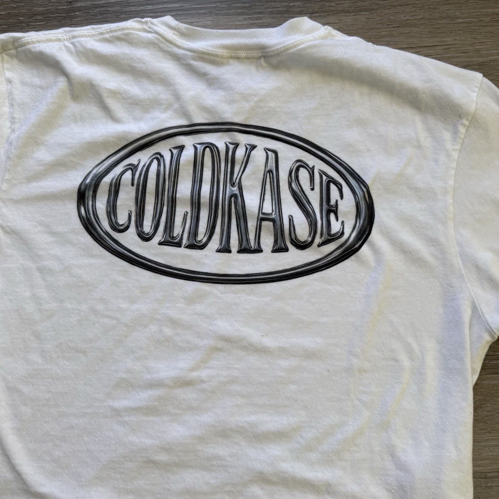 Coldkase Chrome Tshirt Size Medium White Short Sleeve gallery