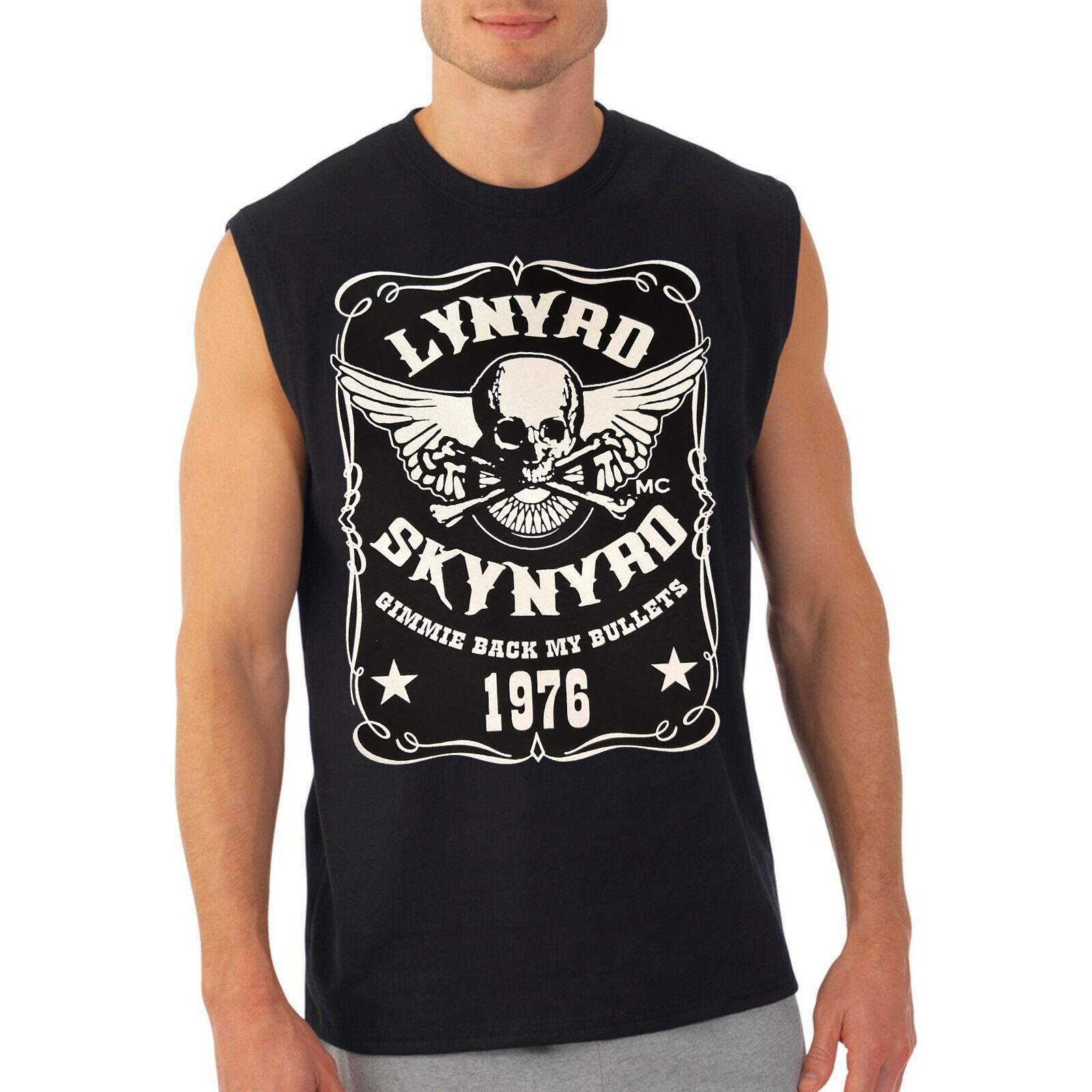LYNYRD SKYNYRD GIMMIE BACK MY BULLETS MUSCLE SHIRT (Multiple Variations) gallery
