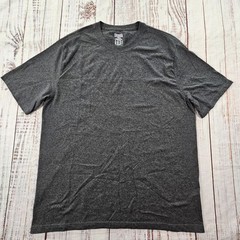 Jerzees Gray Short Sleeve Cotton Blend T-Shirt Men’s L