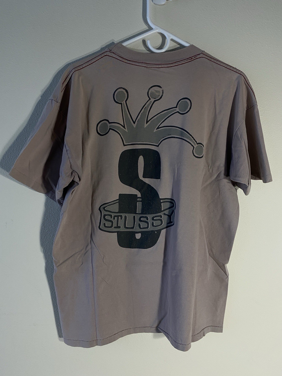 Stussy Single Stitch Tee Shirt S Logo Made In USA Diamond Star – Size Xl