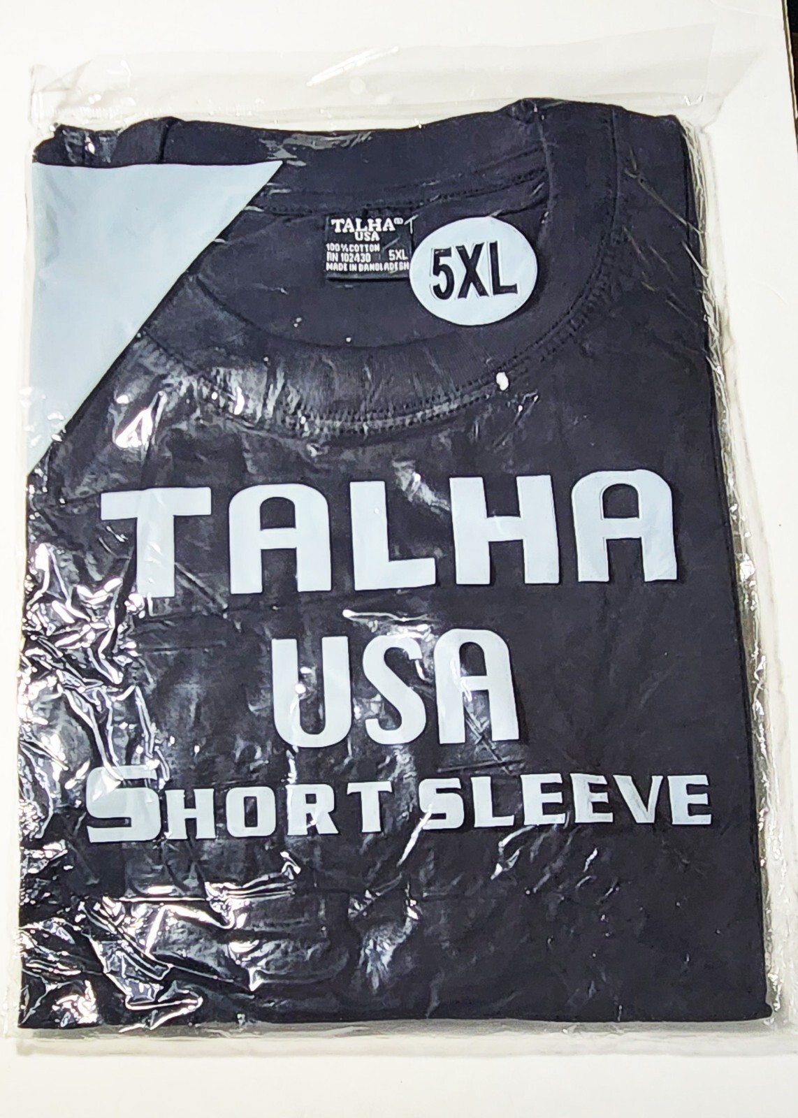 TALHA cotton fine quality Crew or V-Neck Short Sleeve T-Shorts gallery