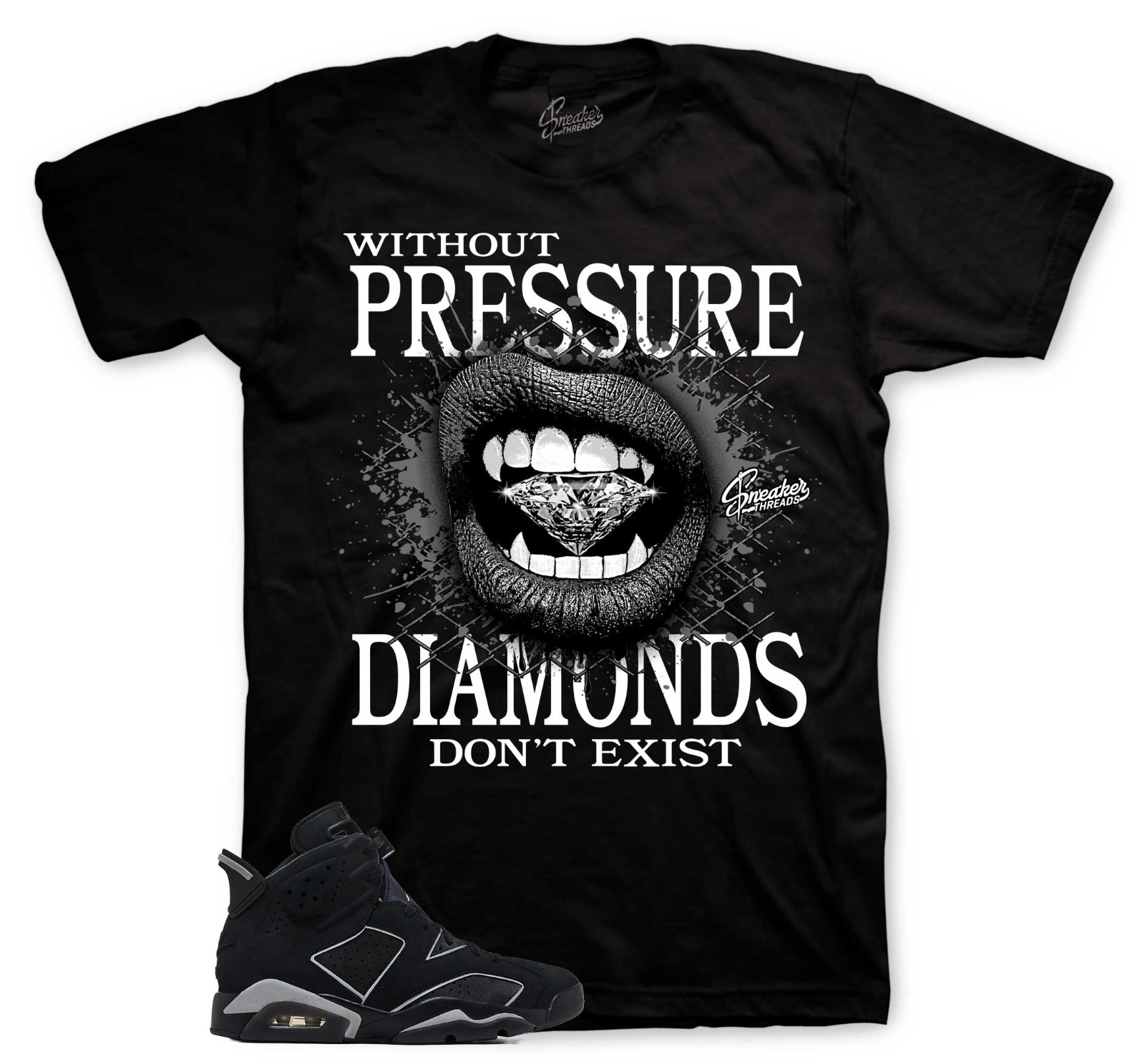 T-Shirt To Match Jordan 6 Cap & Gown Sneakers – Without pressure Sneaker Tees
