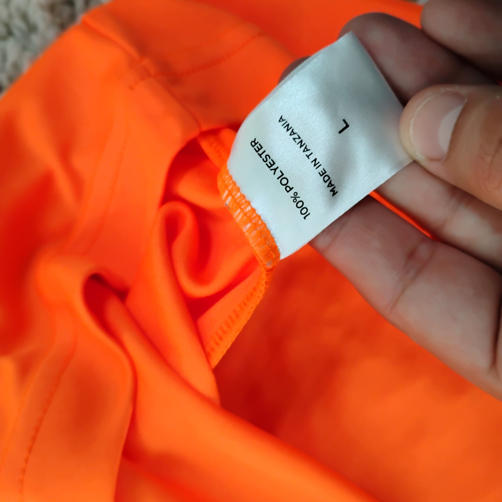 Dirty Hooker Shirt Mens Large Orange Performance Fishing Beach Beer Outdoor A9 gallery