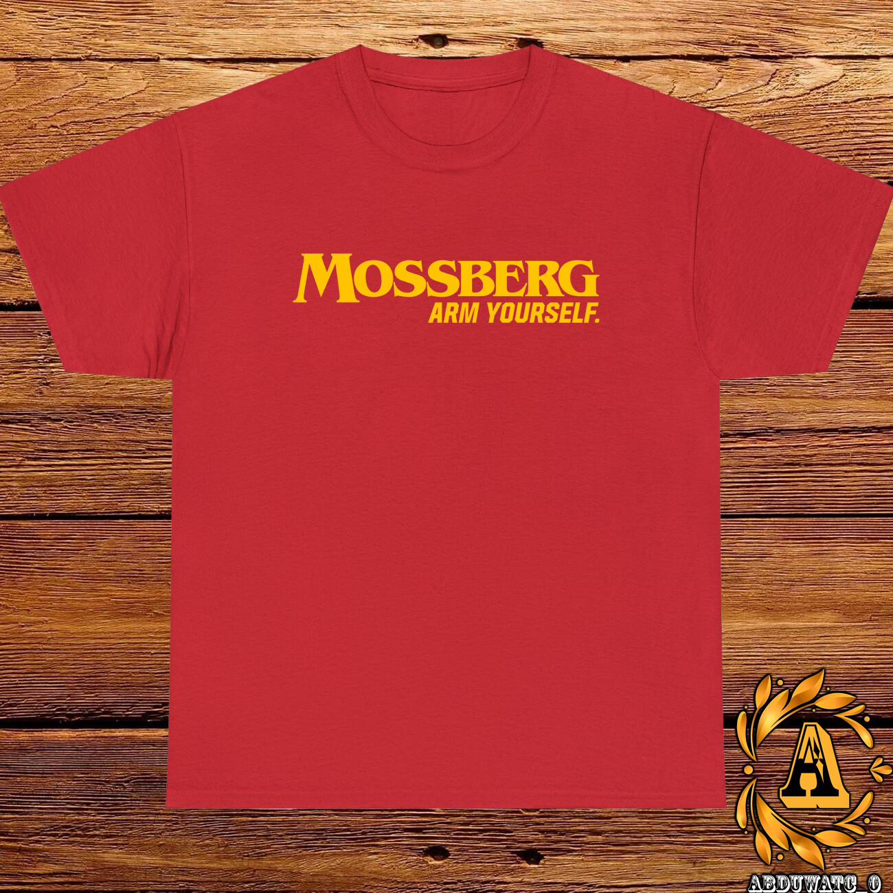 New Mossberg Arm Yourself Logo Black/Sport Grey/White/Navy/Red T-Shirt S-5XL gallery