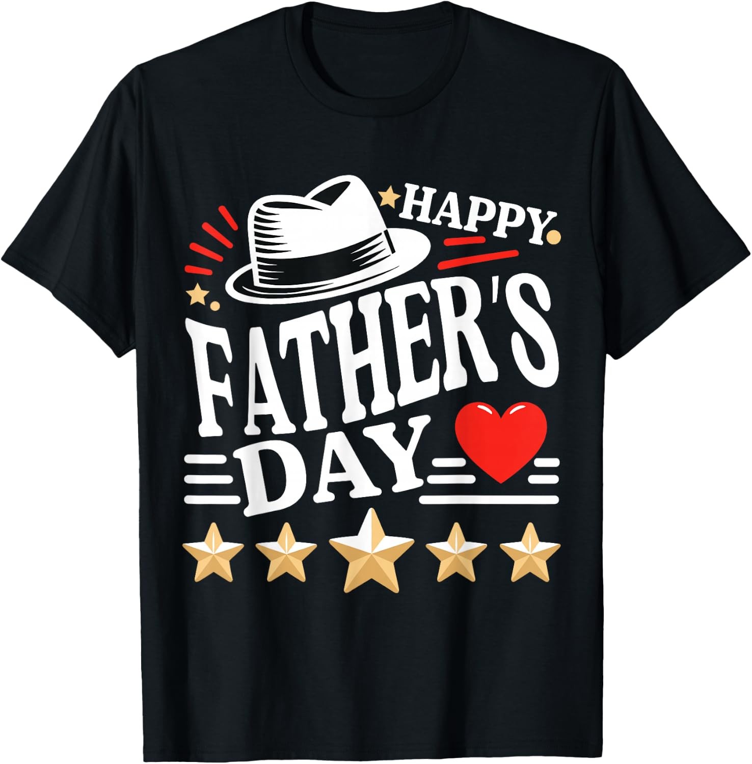 Fathers Day for Dad, Men, Women, Girls Happy Father's Day T-Shirt gallery