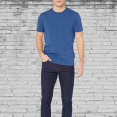 SOCKS’NBULK 6 Pack Bulk Mens Cotton Crew Neck Short Sleeve T-Shirts Mix Colors